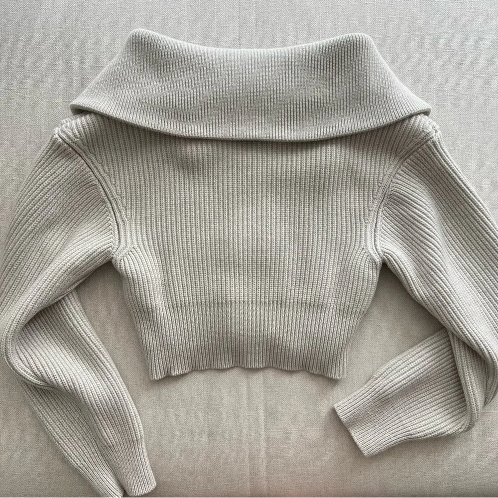 JACQUEMUS Grey 'La Maille Risoul' Sweater - Picture 9 of 14